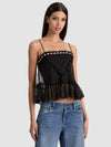 ALESSIA LACE TOP-ALICE + OLIVIA