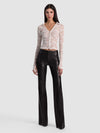 KARA LACE BUTTON DOWN-ALICE + OLIVIA