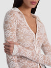KARA LACE BUTTON DOWN-ALICE + OLIVIA