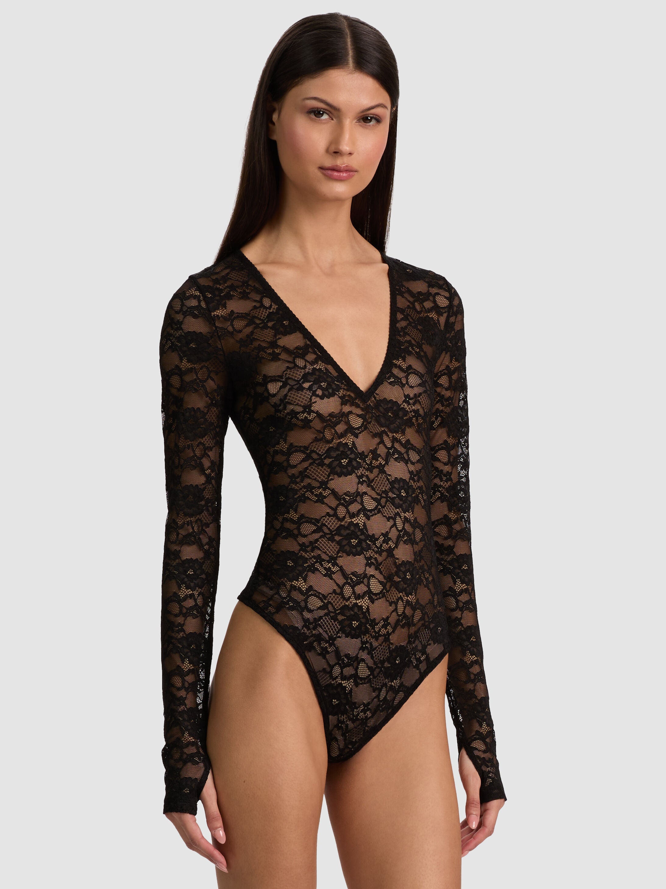 TEAGAN LACE BODYSUIT-ALICE + OLIVIA