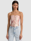 KELCEY STRAPLESS VEST-ALICE + OLIVIA