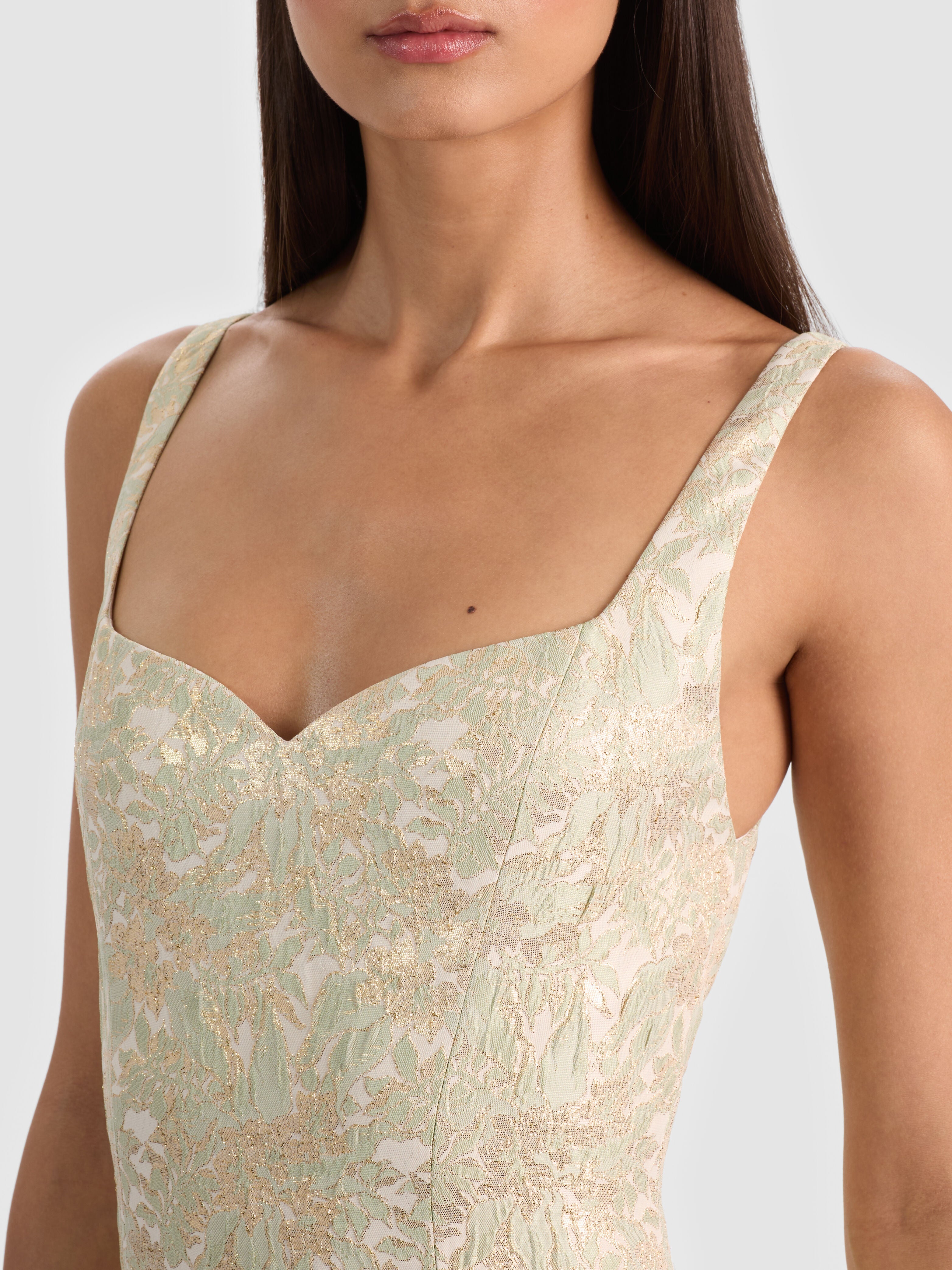 EVE EMBROIDERED MINI DRESS-ALICE + OLIVIA