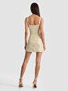 EVE EMBROIDERED MINI DRESS-ALICE + OLIVIA