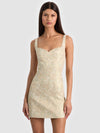 EVE EMBROIDERED MINI DRESS-ALICE + OLIVIA