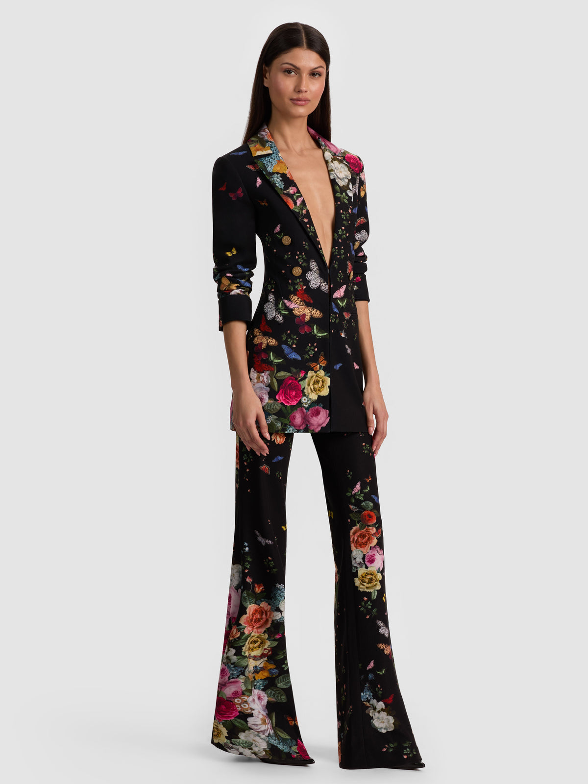 MYA PRINTED BLAZER-ALICE + OLIVIA