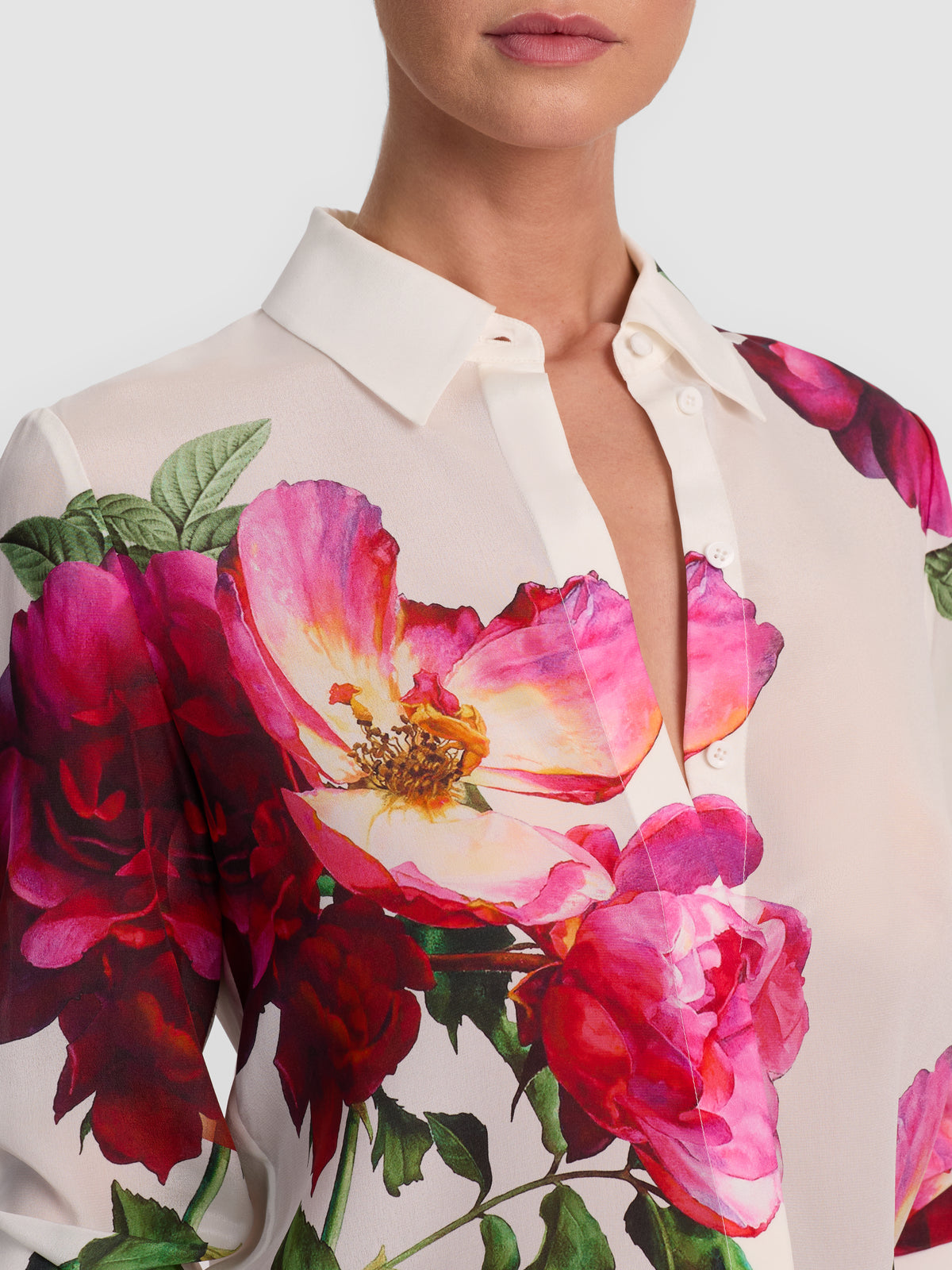 WILLA SILK BLOUSE-ALICE + OLIVIA