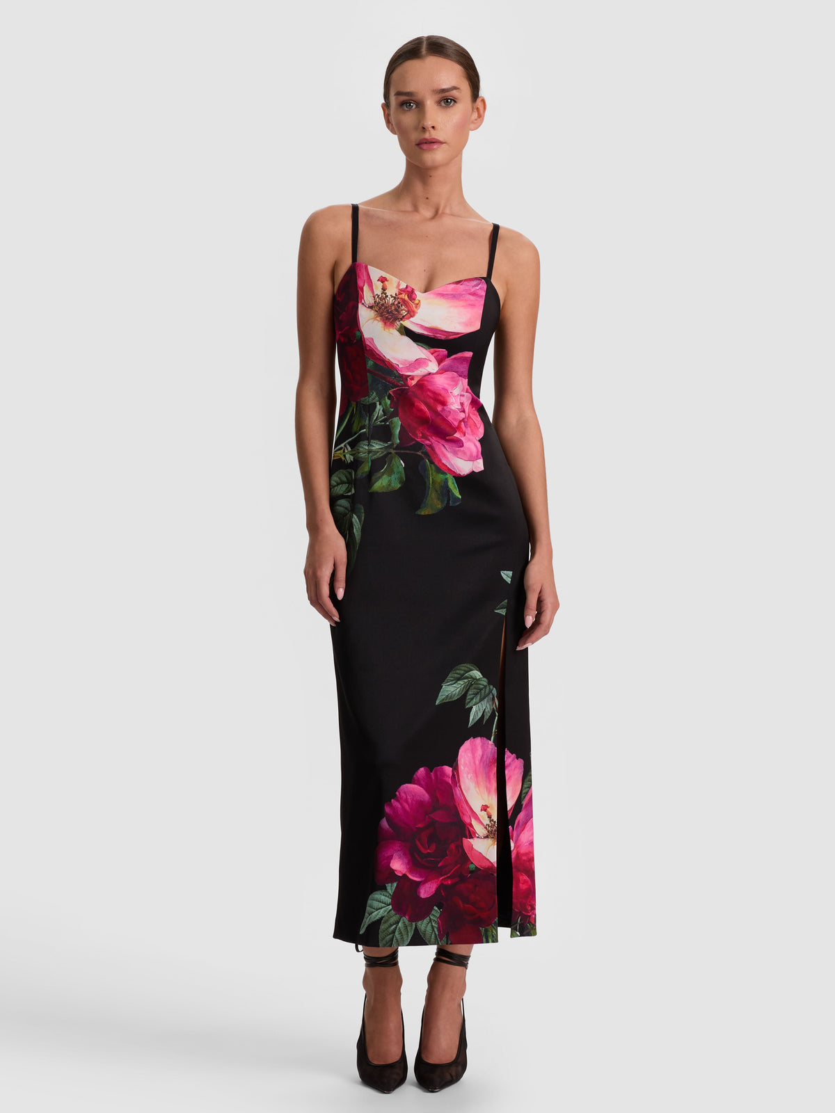 NINA MIDI DRESS-ALICE + OLIVIA