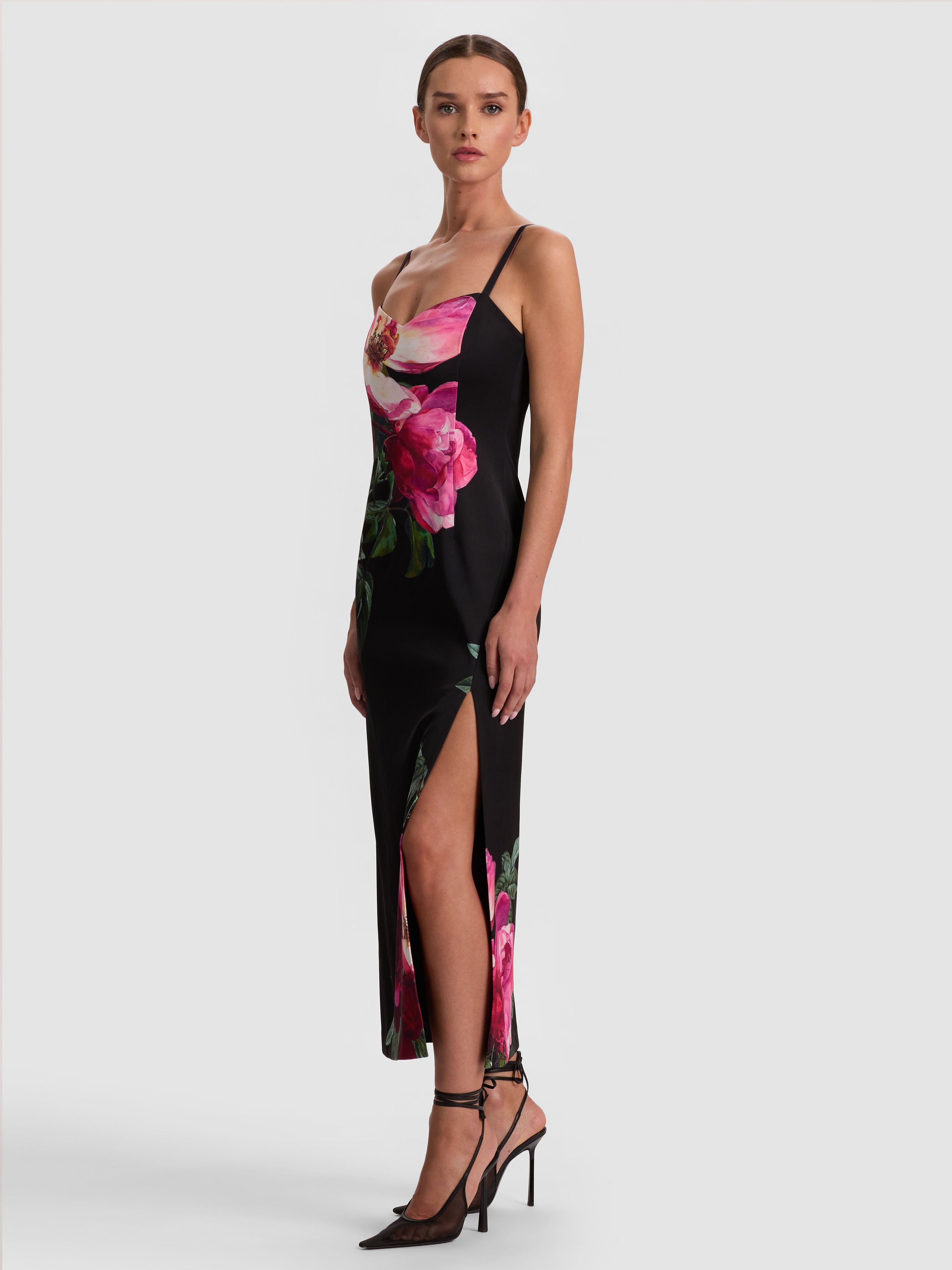 NINA MIDI DRESS-ALICE + OLIVIA