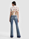 ROSIE CROPPED BUTTON DOWN-ALICE + OLIVIA