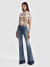 ROSIE CROPPED BUTTON DOWN-ALICE + OLIVIA