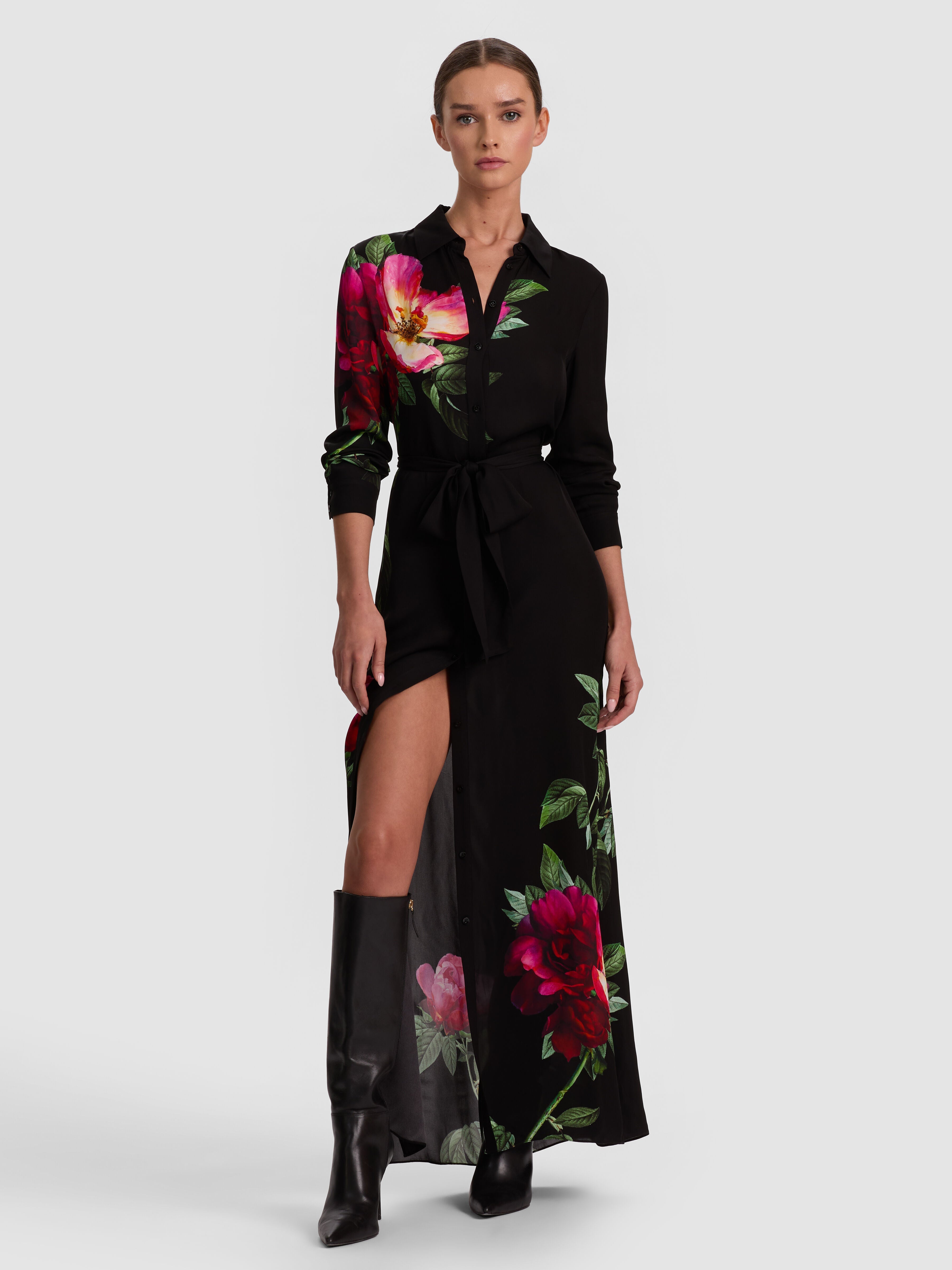 CHASSIDY MAXI SHIRT DRESS