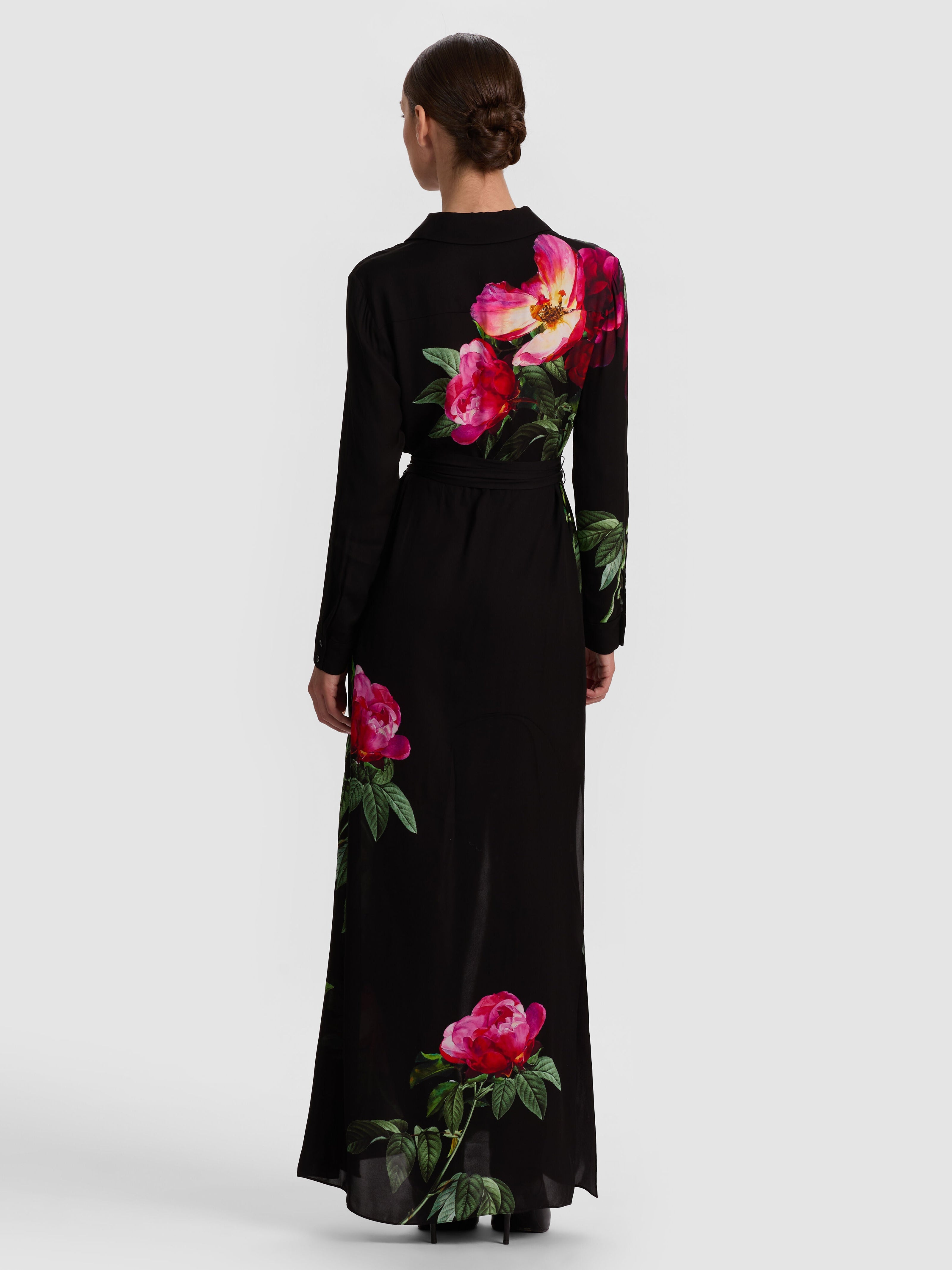 CHASSIDY MAXI SHIRT DRESS-ALICE + OLIVIA