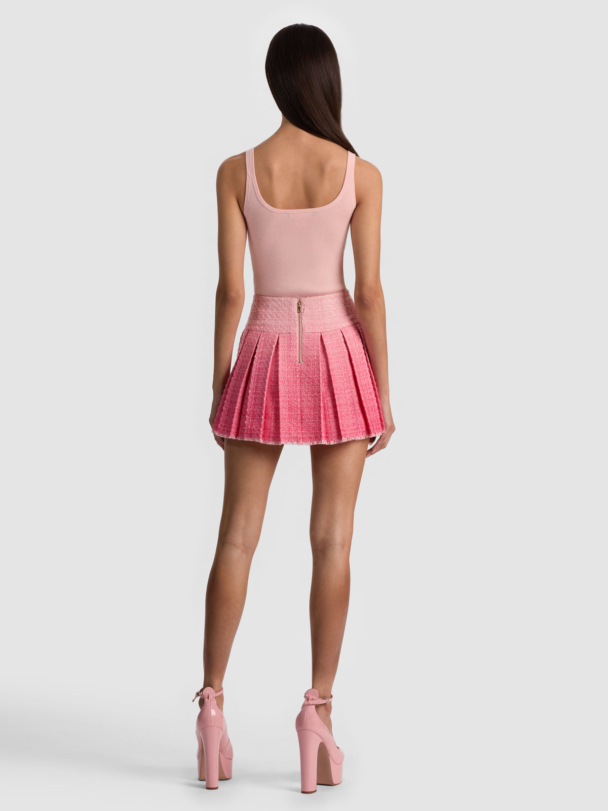 EMILIE TWEED MINI SKIRT-ALICE + OLIVIA