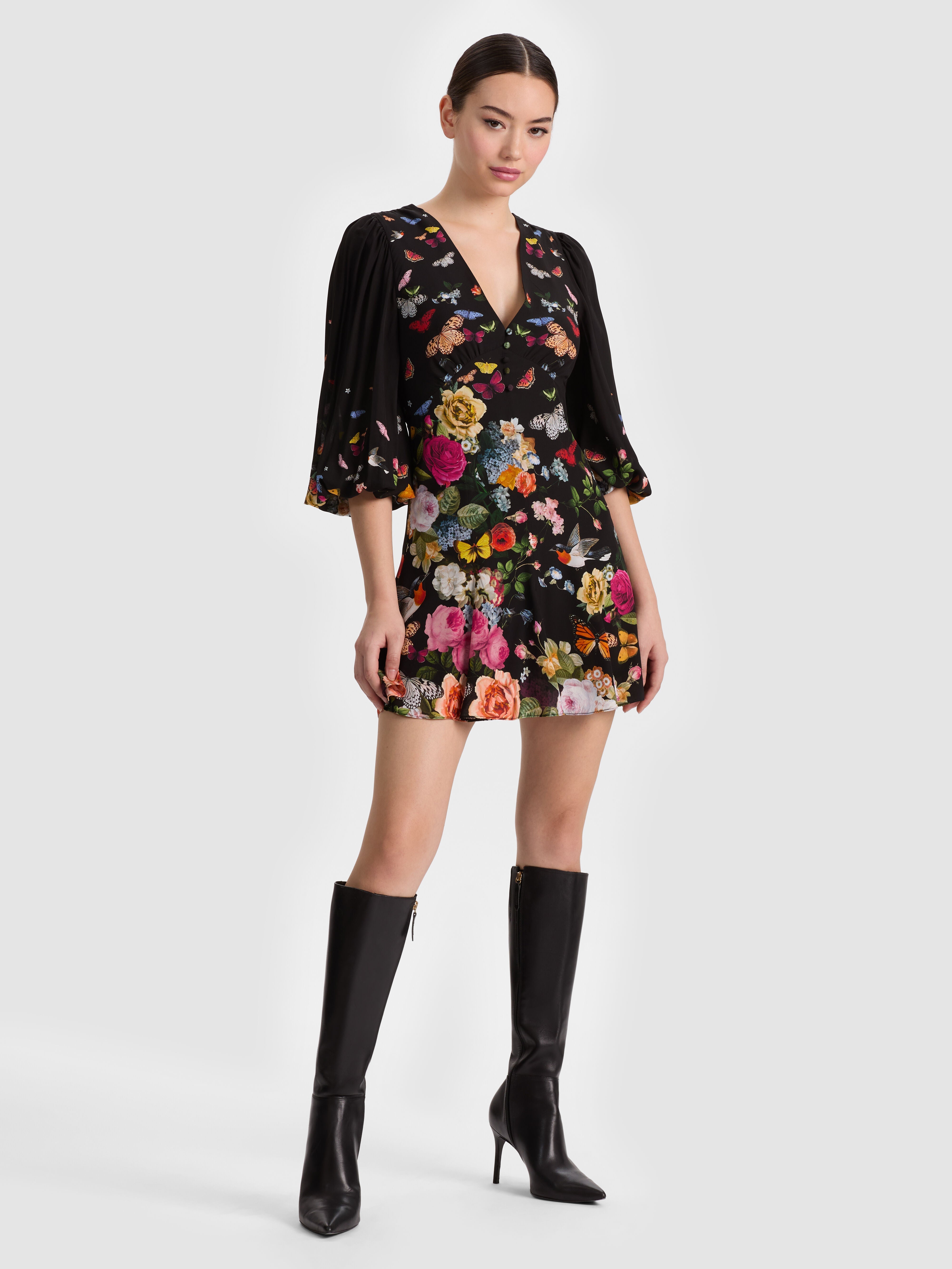 IRENE MINI DRESS-ALICE + OLIVIA