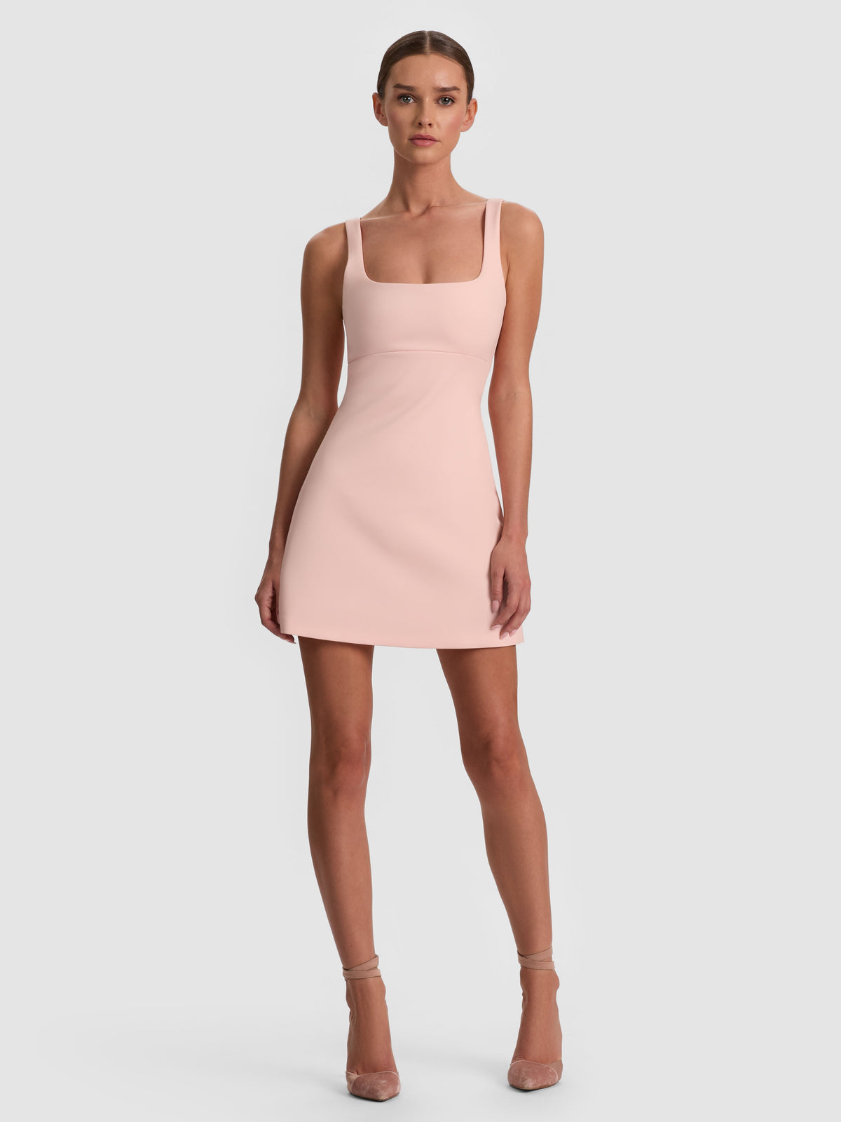 MIKAELA MINI DRESS - ENGLISH ROSE