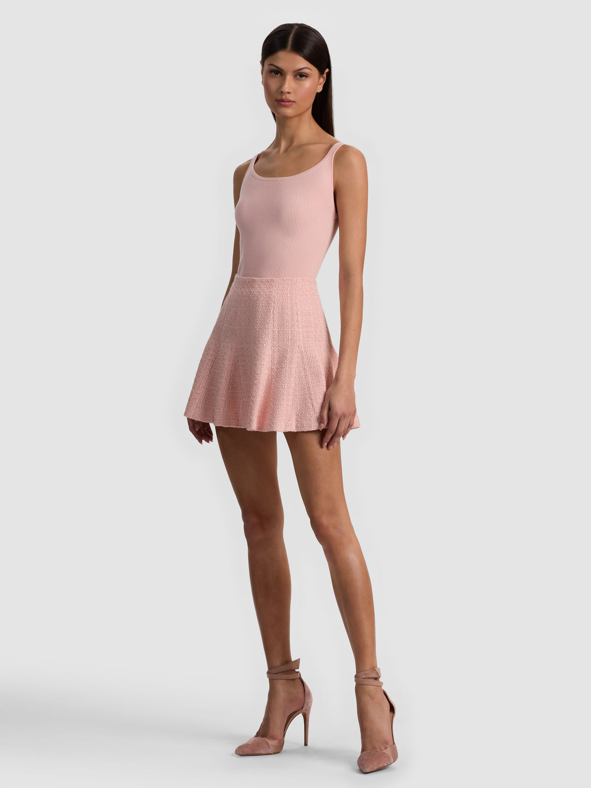 ZONA TWEED MINI SKIRT-ALICE + OLIVIA