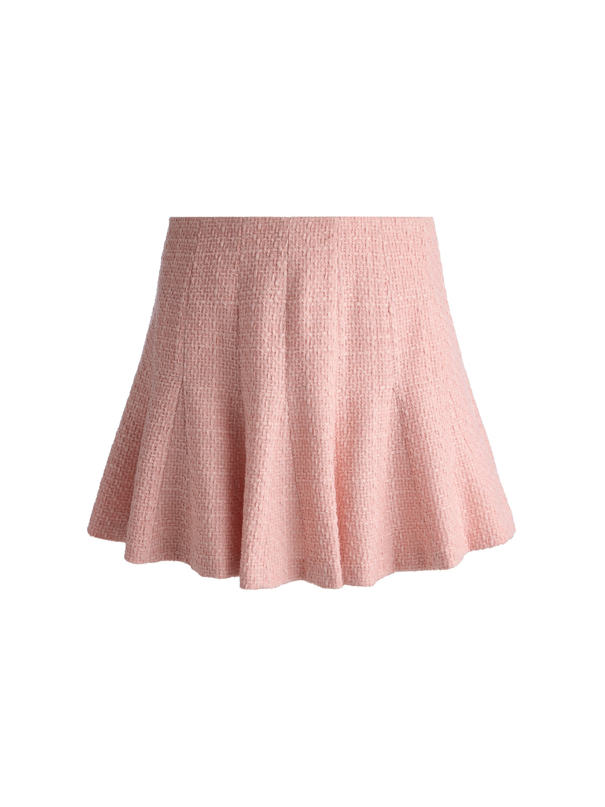 ZONA TWEED MINI SKIRT - ENGLISH ROSE