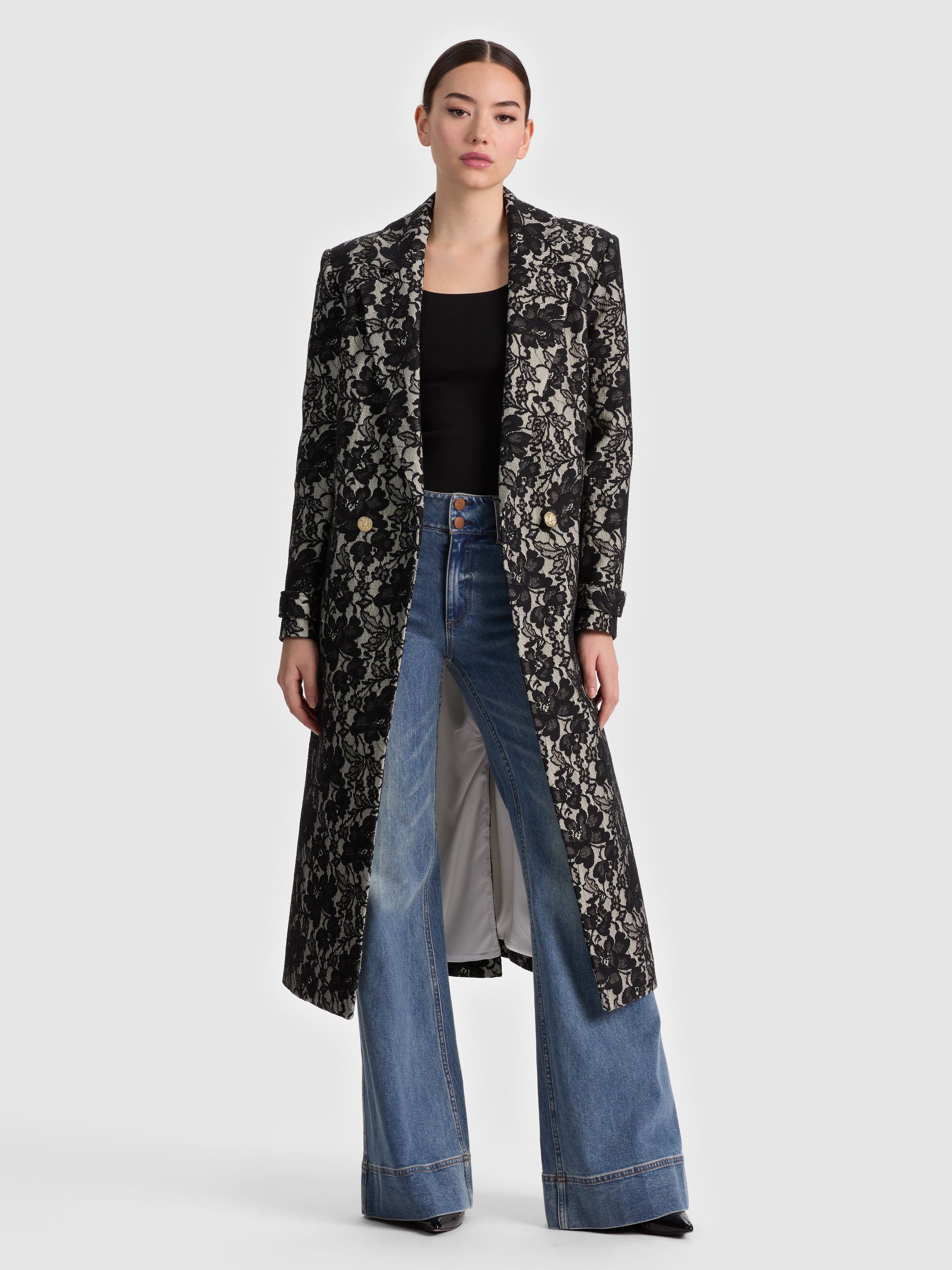 JIMMY LACE COAT-ALICE + OLIVIA
