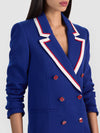 CAMPBELL DOUBLE BREASTED BLAZER-TWILIGHT BLUE-ALICE + OLIVIA
