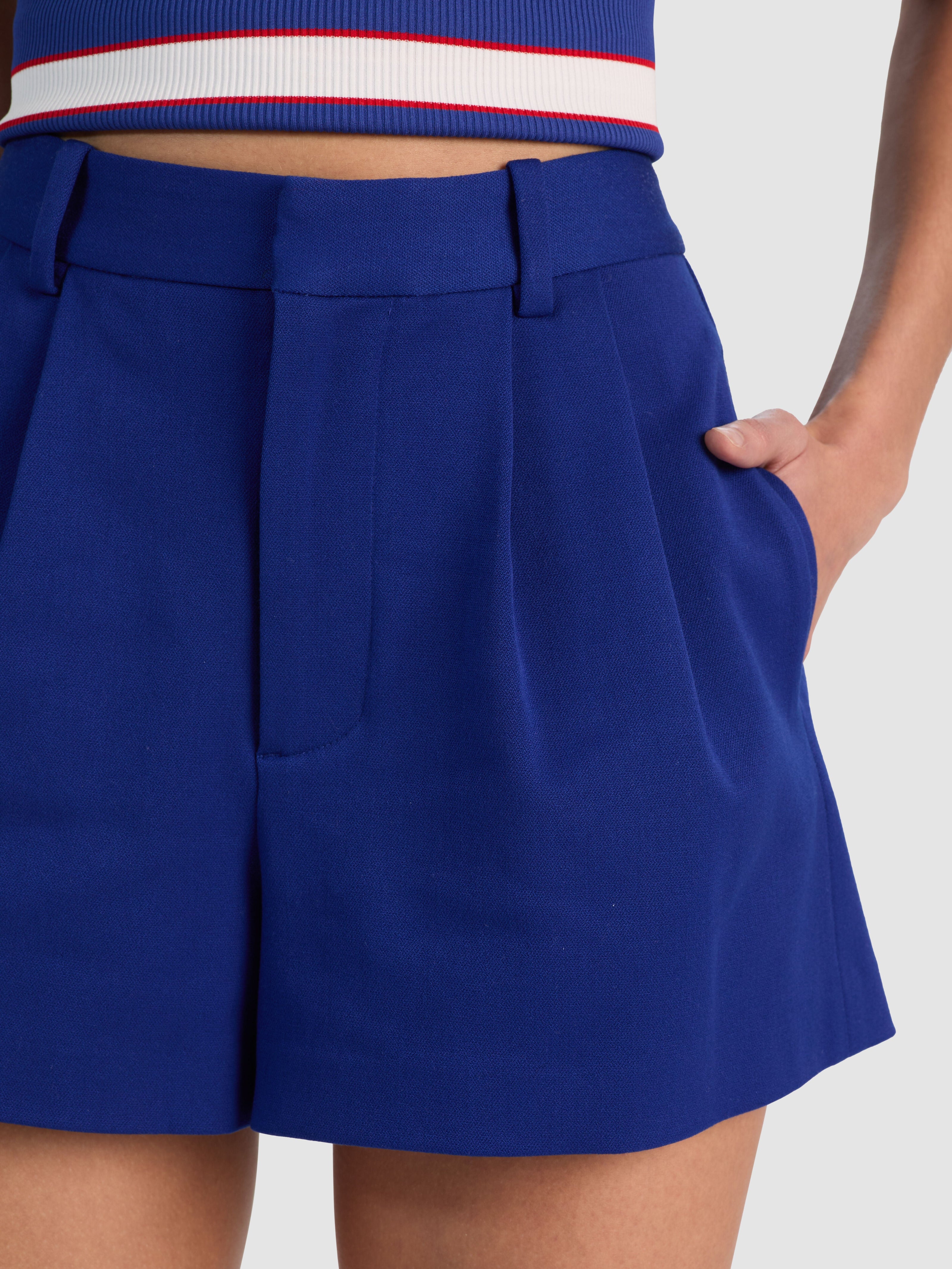 CONRY PLEATED SHORT-ALICE + OLIVIA