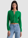 DOLLIE TWO TONE CASHMERE CARDIGAN-ALICE + OLIVIA