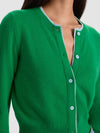 DOLLIE TWO TONE CASHMERE CARDIGAN-ALICE + OLIVIA