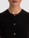 LOLY BUTTON FRONT CASHMERE VEST-ALICE + OLIVIA