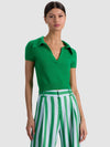 ANDI CASHMERE POLO-ALICE + OLIVIA