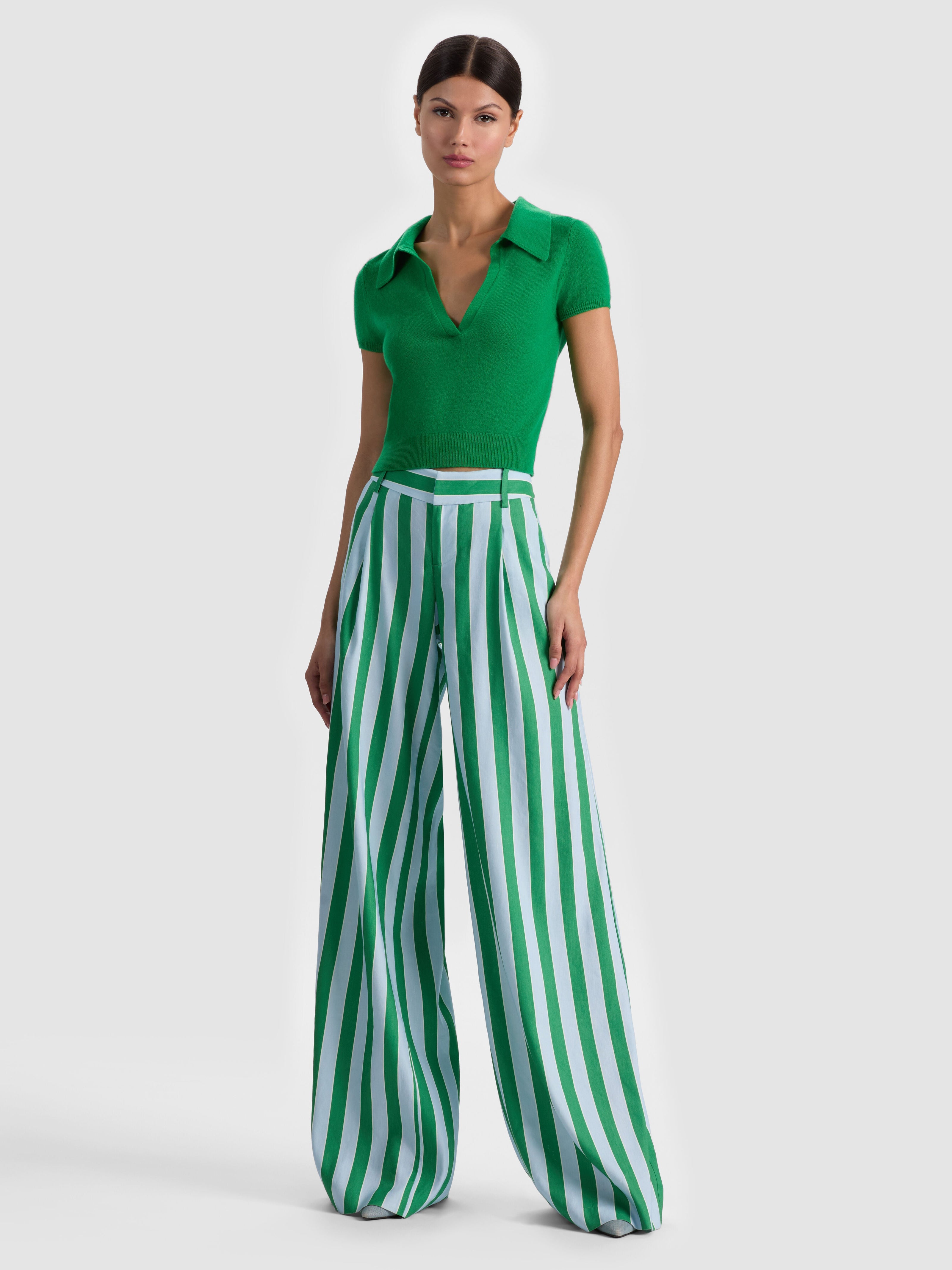 ANDI CASHMERE POLO-ALICE + OLIVIA