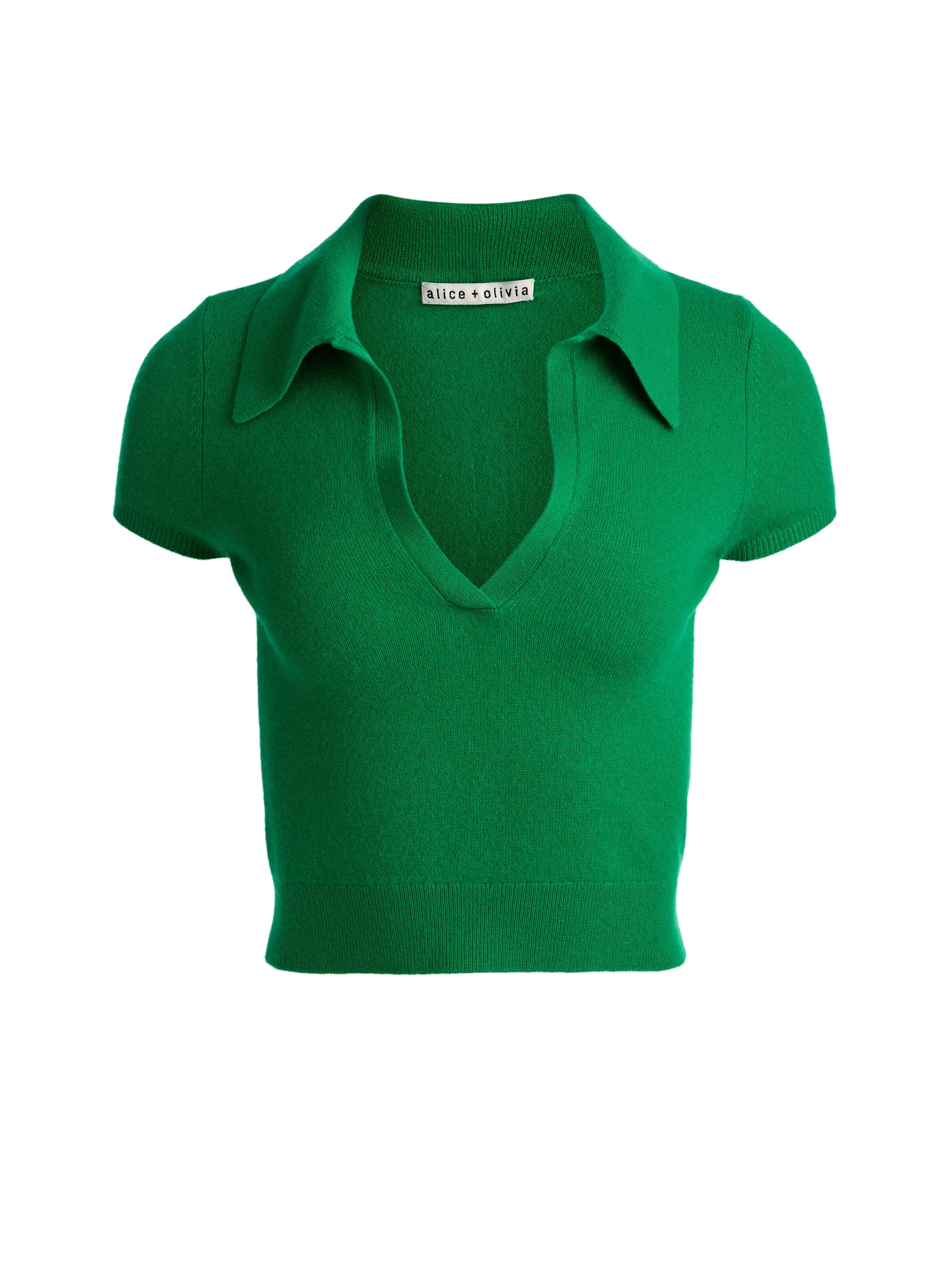 ANDI CASHMERE POLO-ALICE + OLIVIA