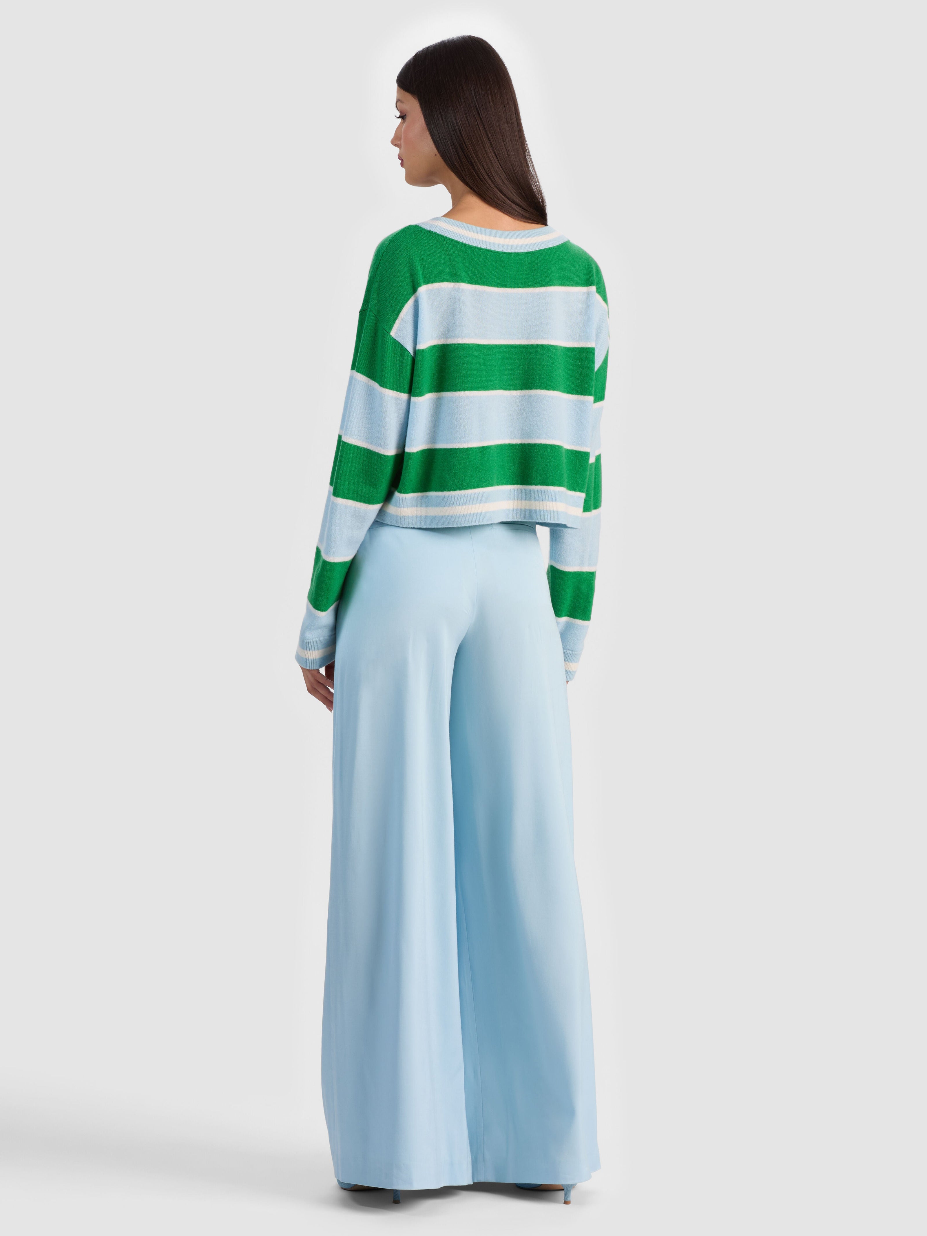 AYDEN CASHMERE PULLOVER-ALICE + OLIVIA
