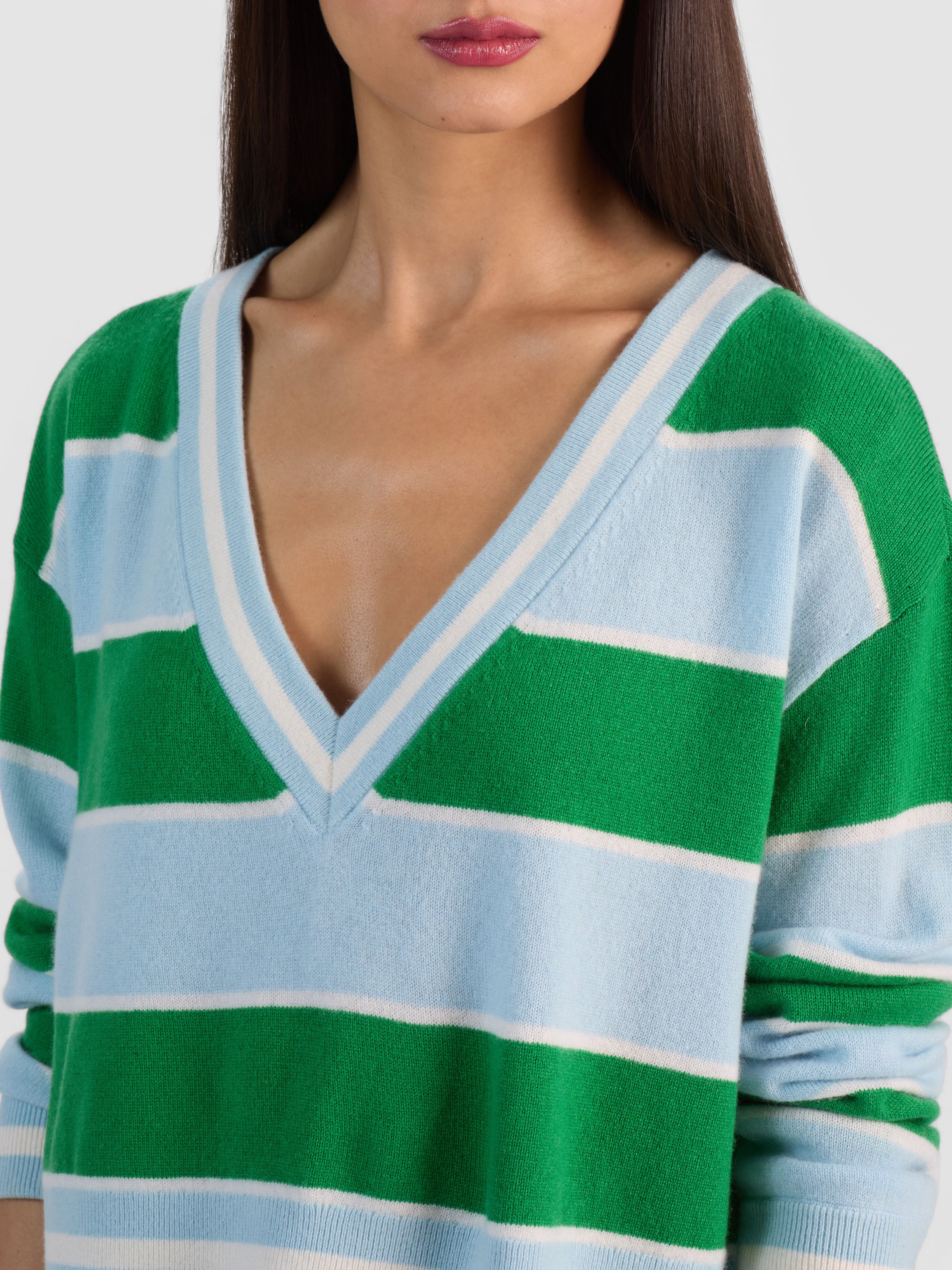 AYDEN CASHMERE PULLOVER-ALICE + OLIVIA