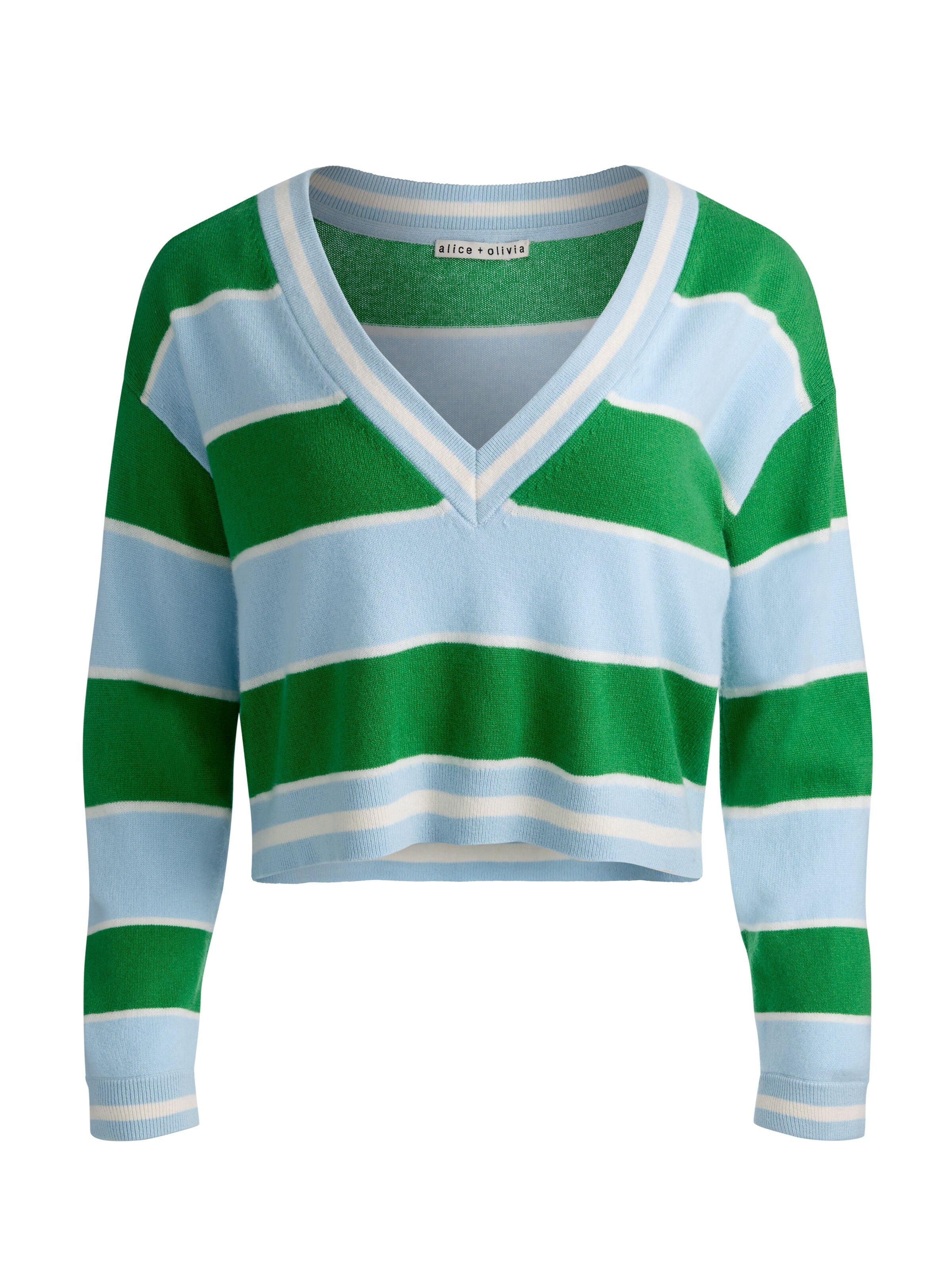 AYDEN CASHMERE PULLOVER-ALICE + OLIVIA