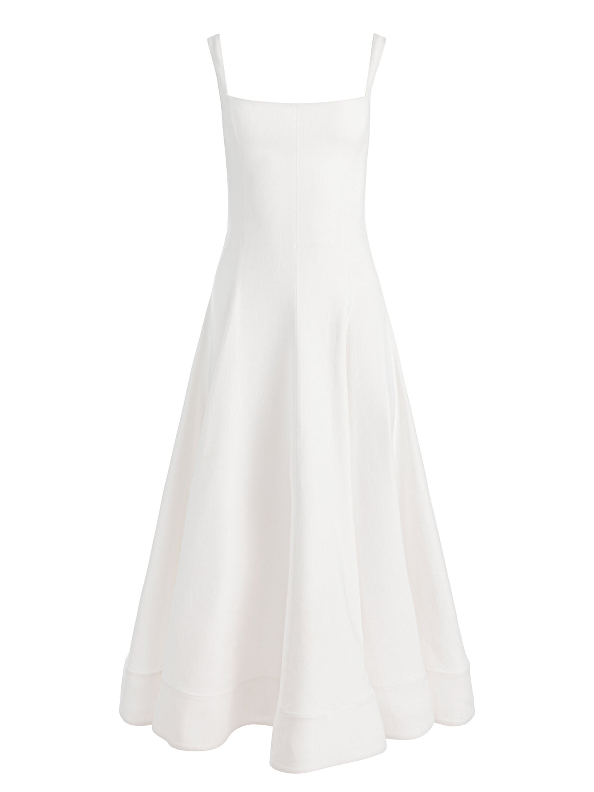 POLLY FLARED MIDI DRESS-ALICE + OLIVIA