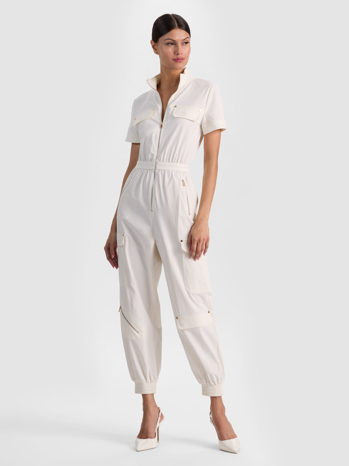 MILO CARGO JUMPSUIT-ALICE + OLIVIA