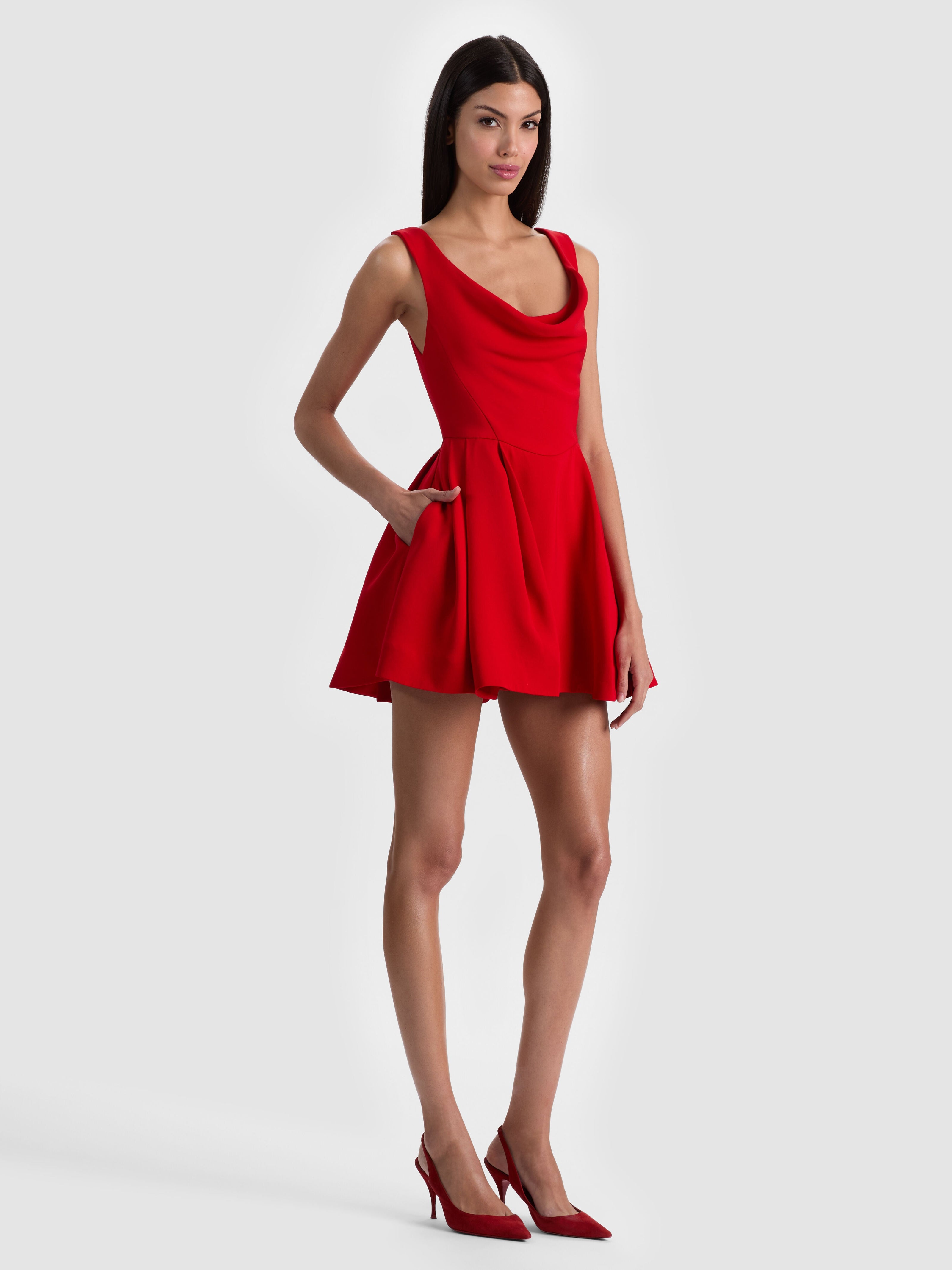 ESTRELLA MINI DRESS-ALICE + OLIVIA