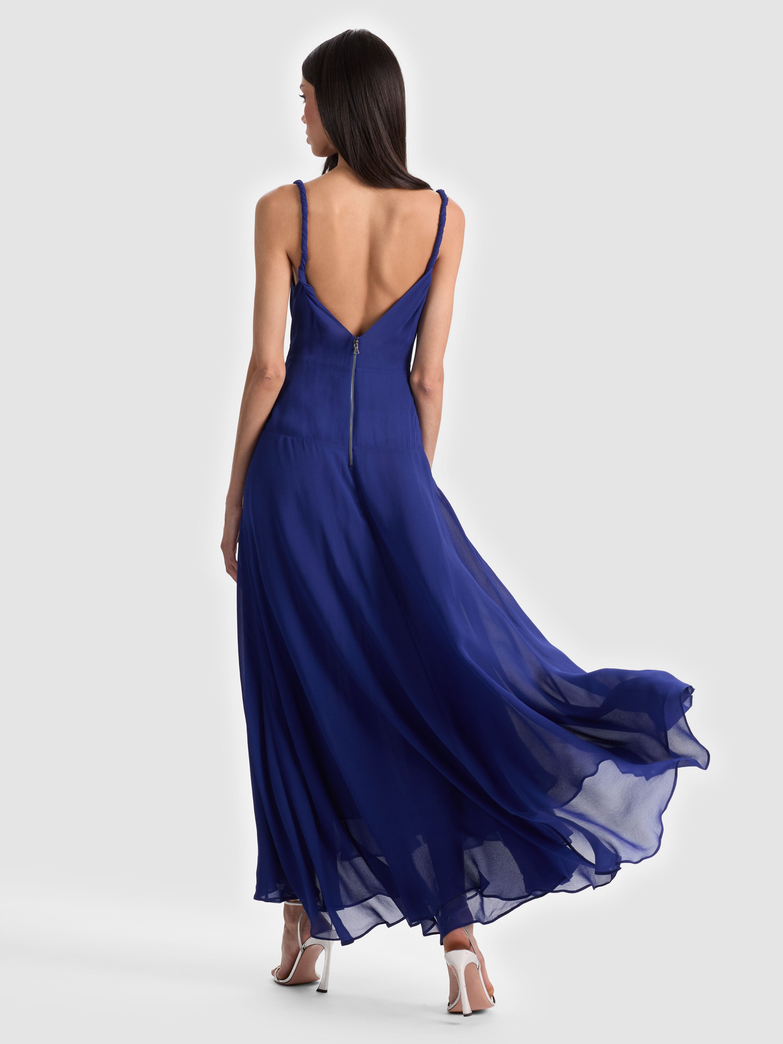 SARIKA MAXI SLIP DRESS-ALICE + OLIVIA