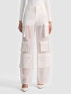 OLYMPIA SHEER COMBO CARGO PANT-ALICE + OLIVIA