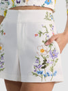 CADY EMBROIDERED SHORT-ALICE + OLIVIA
