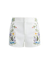CADY EMBROIDERED SHORT-ALICE + OLIVIA