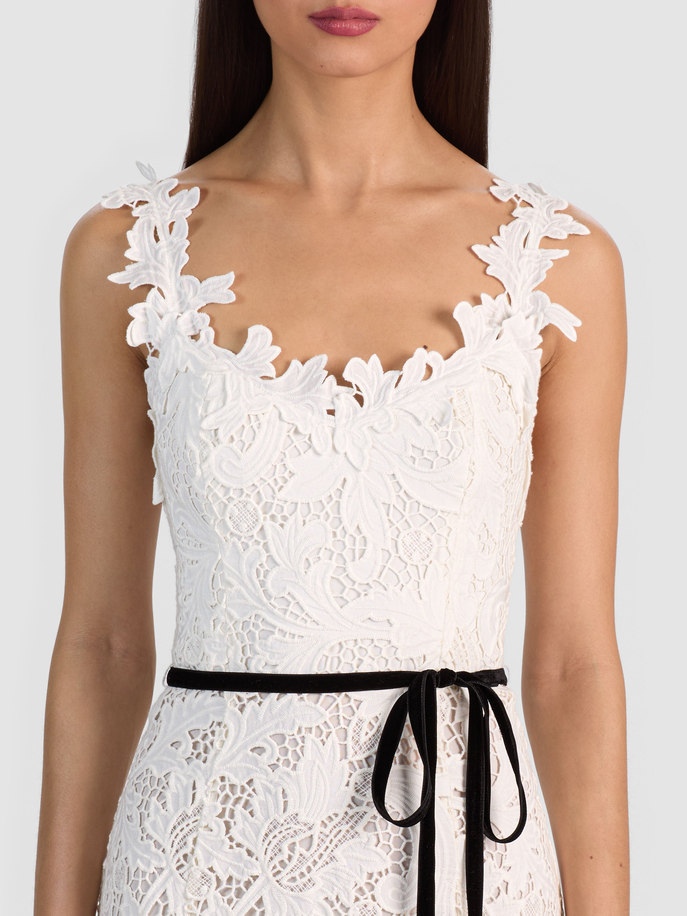 CALLA LACE MAXI DRESS-ALICE + OLIVIA