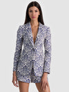 BREANN PRINTED BLAZER-ALICE + OLIVIA
