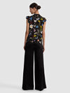 ARLETTE SILK BLOUSE-ALICE + OLIVIA
