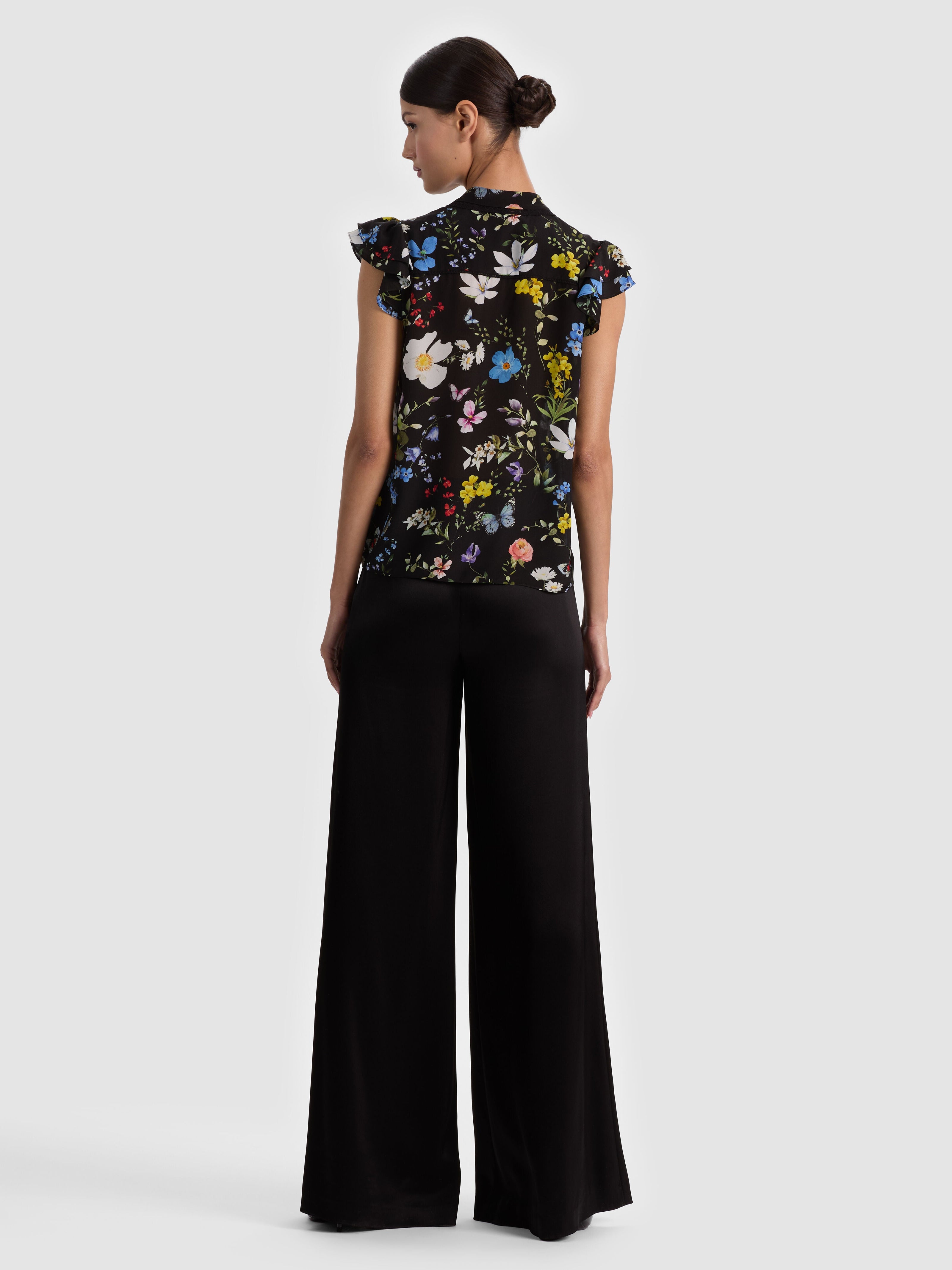 ARLETTE SILK BLOUSE-ALICE + OLIVIA
