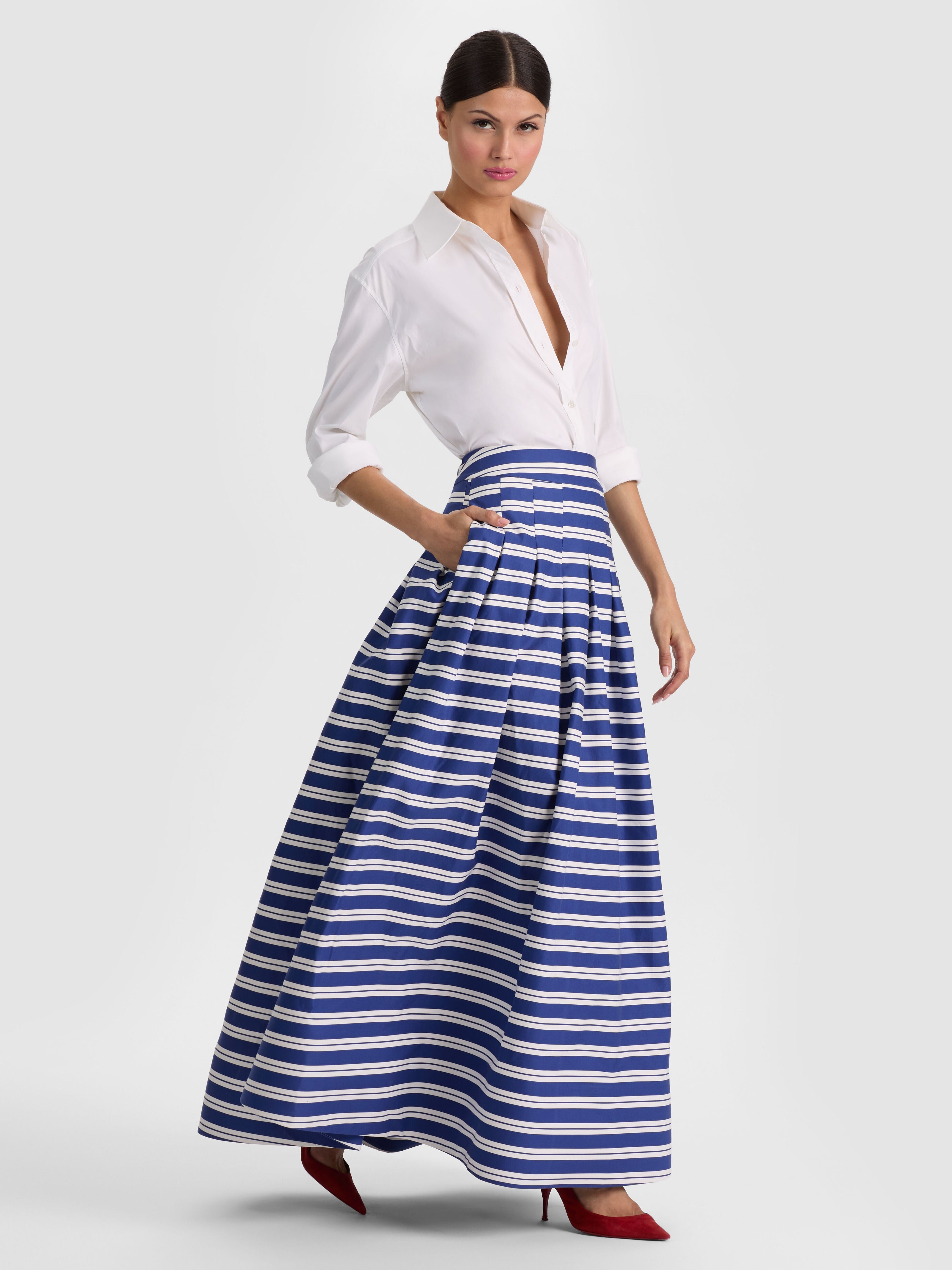 HANA MAXI SKIRT-ALICE + OLIVIA