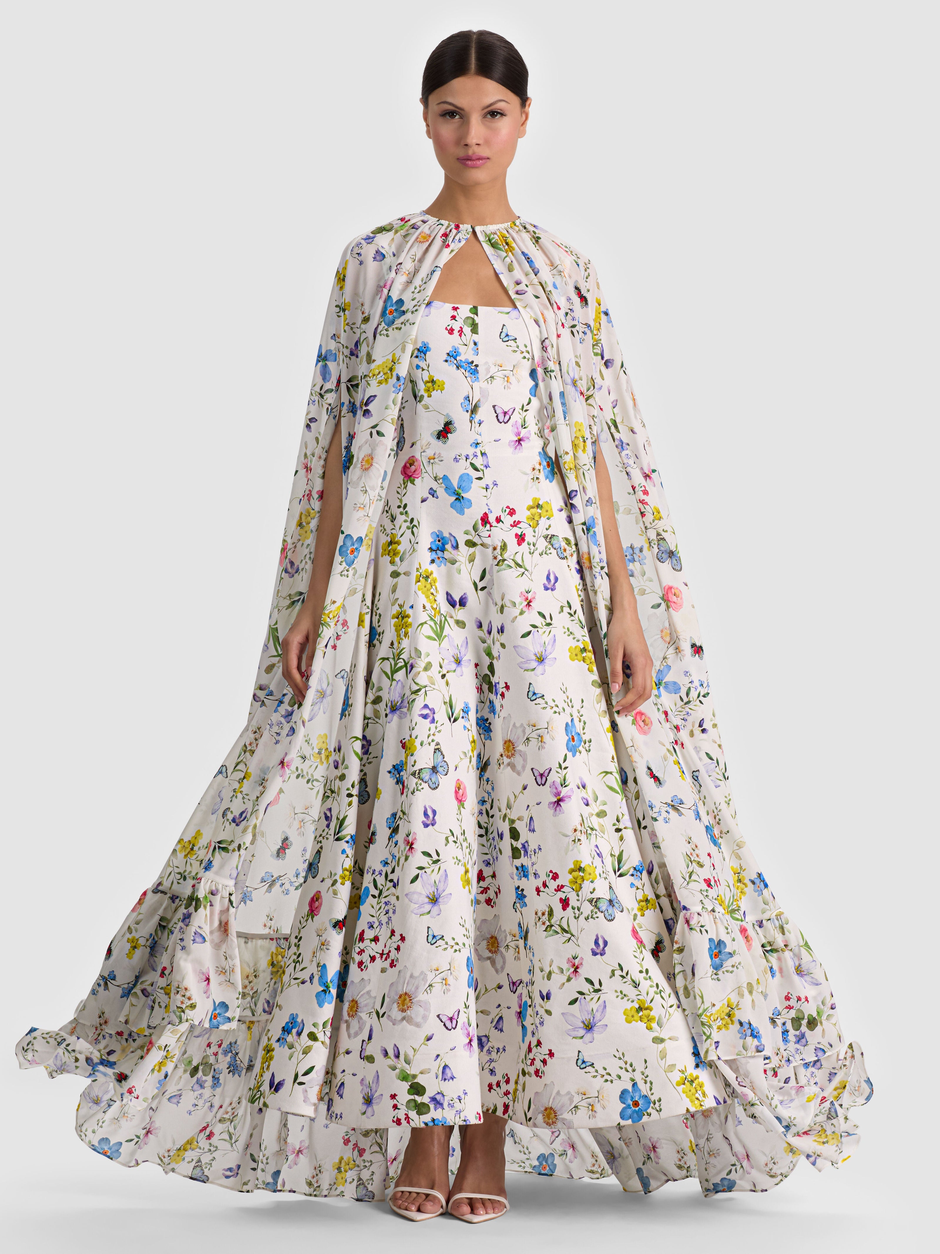 ROYA MAXI CAPE-ALICE + OLIVIA