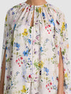 ROYA MAXI CAPE-TWISTING VINES OFF WHITE-ALICE + OLIVIA