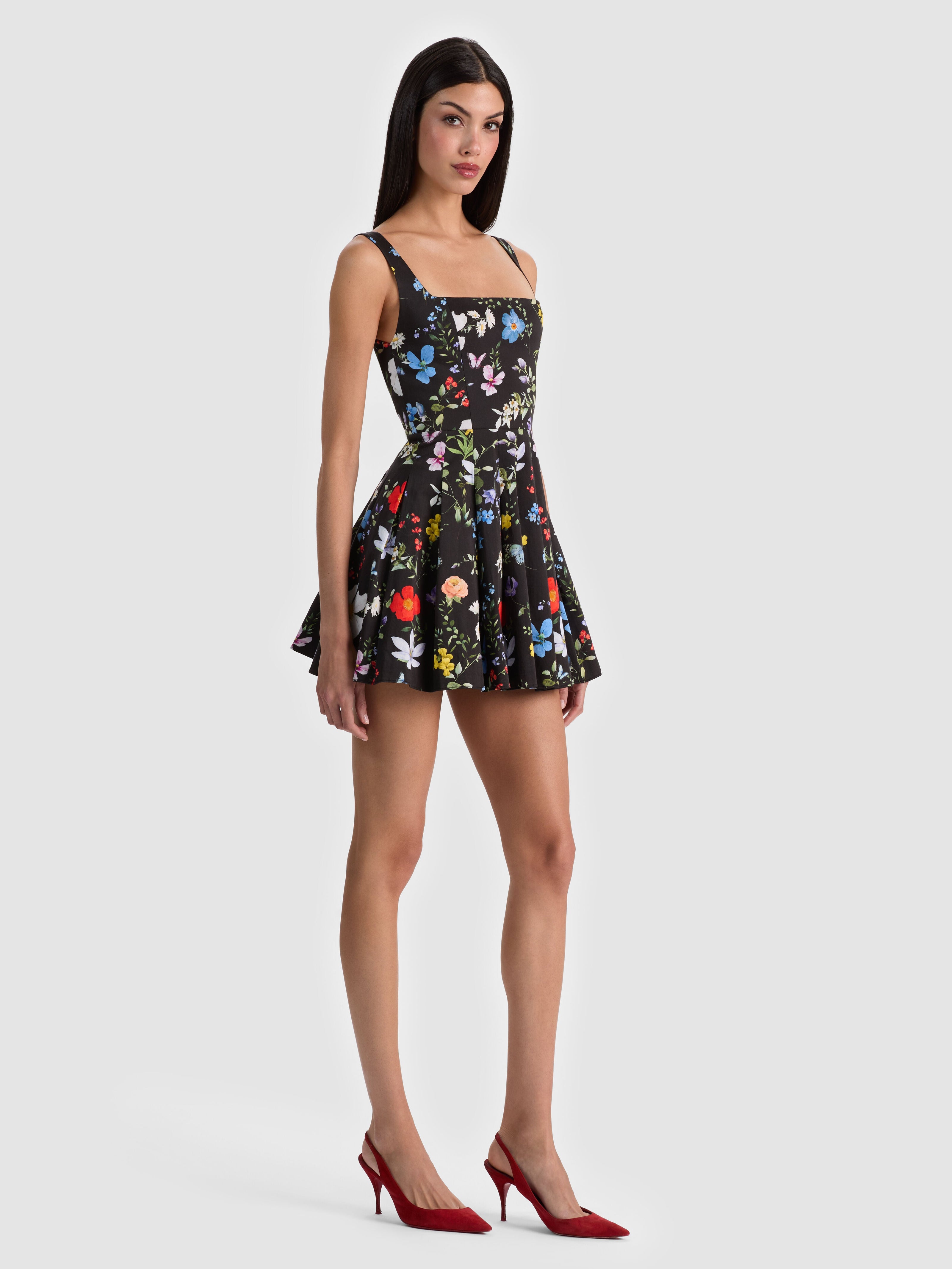 VEDA MINI DRESS-ALICE + OLIVIA