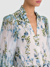 ILAN BUTTON DOWN BLOUSE-ALICE + OLIVIA
