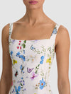 POLLY FLARED MIDI DRESS-ALICE + OLIVIA